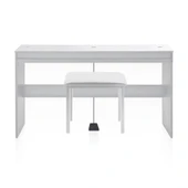 Jwin SDP-92 Tuş Hassasiyetli 88 Tuşlu Kapaklı Dijital Piyano + Tabure - Beyaz - 3