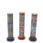 Periboia Obsidian Taşı İşlemeli Kule Tütsülük Model 4 - 1