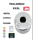 XXXL  Masa Üstü Metal Havuzlu Kül Tablası Paslanmaz Küllük - 1