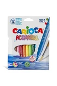 CARIOCA Acquarell Fırça Uçlu Keçeli Boya Kalemi 12'li - 1