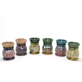 Periboia Obsidian Taşı Buhurdanlık Model 3 - 1