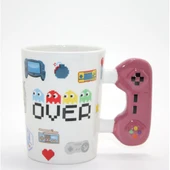 Periboia Game Over Porselen Kupa Bardak Model 2 - 1