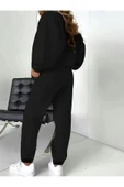 Eşofman Takımı Nasa Baskılı  Ünisex Kışlık Sweatshirt ve Eşofman Altı 2 li Set Combin Takım Pamuklu - 6