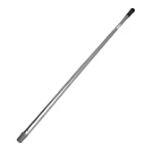 Metal Fırça Sapı Krom Renk Kalın Sap Süpürge Çekpas Standart Metal Sap 120 Cm - 4