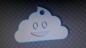Bok Emoji Biblo Dekoratif Organik Plastikten Anahtarlık - 3