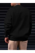 Sweatshirt California Baskılı Şardonlu ve Pamuklu yumuşak kalın ürün - 8