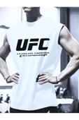 UFC tasarım Baskılı özel Unisex Kolsuz  Tshirt - 1