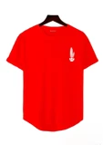Kaktüs Baskılı Original Ünisex Yazlık T-shirt - 1