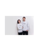 Sweatshirt Sevgili Combin Kalp Nabız Baskılı Pamuklu kalın ve Yumuşak ürün İçi Şardonlu 2 'Lİ Set - 1