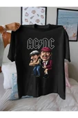 Tshir AC ve DC Baskılı Pamuklu Original Ünisex Yazlık T-shirt thumbnail 1