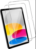 iPad 10. Nesil 10.9'' Ekran Koruyucu - 9H Temperli Cam, Çizilmez, Ultra Şeffaf - 5