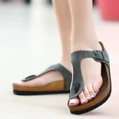 Aksar Haki Yeşil Nubuk Parmak Arası Terlik thumbnail 5