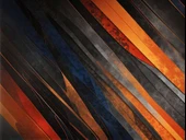 3 Boyutlu Siyah Turuncu Duvar Kağıdı thumbnail 7