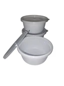 Hobby Life Tick Tock Hava Sızdırmaz Saklama Kabı 3'lü Set 3 x 250 ML Beyaz - 1