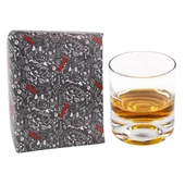 200 cc Holiday Soğuk Kesme Kalın Tabanlı Viski Bardağı Granit Taş Hediyeli - 4