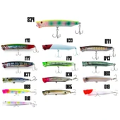 Fujin Salt Popper 12cm 30gr Su Üstü Popper  234 UV Rainbow Lemon thumbnail 1