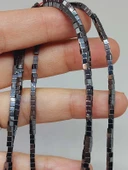 Hematit Taşı Küp Şekilli 2mm Dizi (56068) thumbnail 4