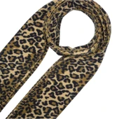 Artoholic leopar polar nakışlı atkı - 2