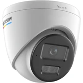 HIKVISION DS-2CD1327G2H-LIUF, 2Mpix, 2.8mm Lens, H265+, 30Mt Gece Görüsü, Color Vu, Smart Hybrid Light, Full Time Color, Dahili Mikrofon, Dome IP Kamera - 2