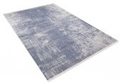 USSO Modern Buz Mavisi Yıkanabilir Halı HLN801 - 3