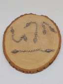 Gümüş Kaplama Alpaka Tesbih Püskülü/2 adet (55782) thumbnail 3