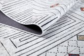 USSO Bohem Bej Renk Yıkanabilir Halı HLN1644 - 4