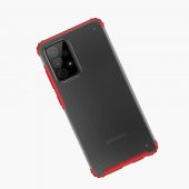 Ceponya Samsung Galaxy A72 Kılıf Kamera Çıkıntılı Airbag Tasarım Sert Silikon - 6