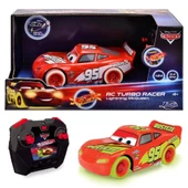 Jada 1:24 Rc Turbo Racers Cars 3 Lightning McQueen Glow 2.4 Ghz Usb Şarjlı 17 Cm - 1
