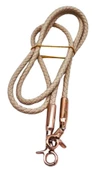 Çanta Aksesuar Bej Renk 120 cm  Tek Örme Çanta Sapı Light Gold Metal - 1
