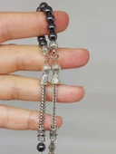 Hematit Taşı Sallamalık Zaza Tesbih 6mm (3214) thumbnail 5