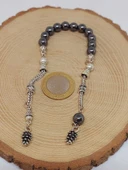 Hematit Taşı Sallamalık Zaza Tesbih 8mm (3614) thumbnail 6