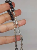 Hematit Taşı Sallamalık Zaza Tesbih 8mm (3614) thumbnail 5