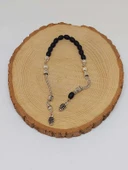 Oniks Taşı Mat Kapsül Kesim Sallamalık Zaza Tesbih 5.5*8mmmm (54650) thumbnail 4