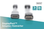 DIGITUS AK-340400-001-S DISPLAYPORT=>HDMI ÇEVİRİCİ 0,15m thumbnail 4