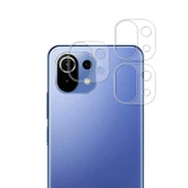 Xiaomi Mi 11 Lite Kamera Lens Koruyucu 3D Cam - 3
