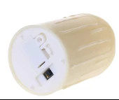 Alevli Led Mum Hareketli Alev Görünümlü Dekoratif Mum - 3lü Set - 3