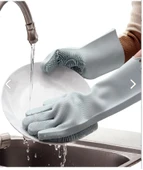 Silikon Bulaşık Yıkama Eldiveni Sihirli Eldiven thumbnail 4