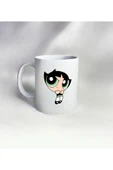 ALPŞAN TİCARET  Powerpuff Girls Buttercup Baskılı Kupa Bardak Porselen Kahve Mug - 1