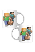 ALPŞAN TİCARET  Minecraft Kupa Bardak Minecraft Baskılı Kupa thumbnail 2