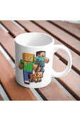 ALPŞAN TİCARET  Minecraft Kupa Bardak Minecraft Baskılı Kupa thumbnail 1