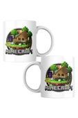 ALPŞAN TİCARET  Minecraft Kupa Bardak Minecraft Baskılı Kupa - 2