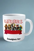 ALPŞAN TİCARET  roblox oyun Baskılı Kupa Bardak Çift Taraflı Baskı Kişiye Özel beyaz model 5 - 2
