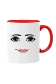 ALPŞAN TİCARET  Roblox Woman Face Yüz Kişiselleştirilebilir Baskılı Kupa Bardak thumbnail 1