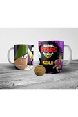ALPŞAN TİCARET  Brawl Stars Kenji Kupa Bardak Ve Altın Coin Figürü Seti thumbnail 2