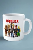 ALPŞAN TİCARET  roblox oyun Baskılı Kupa Bardak Çift Taraflı Baskı Kişiye Özel beyaz model 4 thumbnail 1