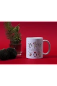ALPŞAN TİCARET  Yılbaşı Temalı Kupa Merry Christmas Kupa Bardak Yeni Yıl Konseptli Özel Kupa - 2