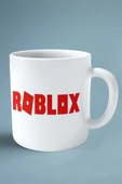 ALPŞAN TİCARET  roblox oyun Baskılı Kupa Bardak Çift Taraflı Baskı Kişiye Özel beyaz model 2 thumbnail 1
