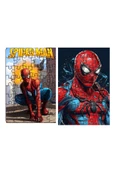 ALPŞAN TİCARET  Spiderman Puzzle 99 Parça Örümcek Adam Yapboz 2'li Set - 1