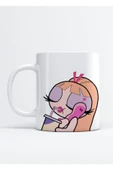 ALPŞAN TİCARET  Powerpuff Girls Blossom Porselen Kupa Bardak - 1