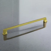 Gediz Mat Gold Altın Kulp 320 mm Metal Mobilya Çekmece Mutfak Dolabı Dolap Kapak Kulpları Kulb Kulpu thumbnail 7